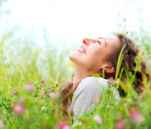 Woman relishes a spring day after IV ketamine for her treatment resistant depression.