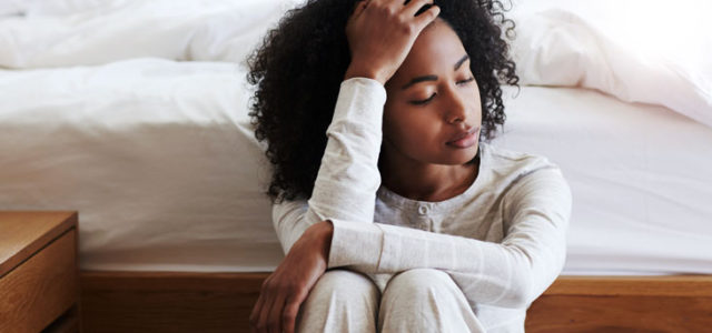 Listless woman can't make herself function needs IV ketamine .