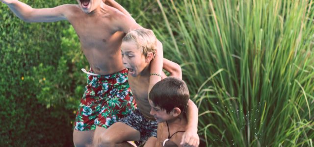 Functional brain connectivity will protect these boys from getting their mom's psychiatric disorder.