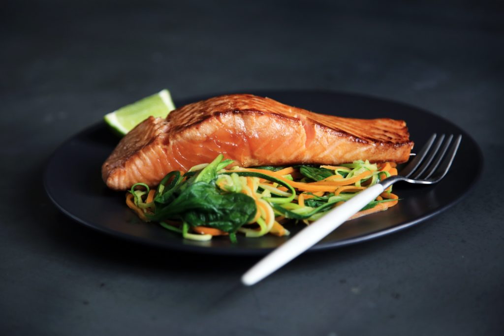 When you eat salmon, you feel better emotionally because strategic eating affects your depression.