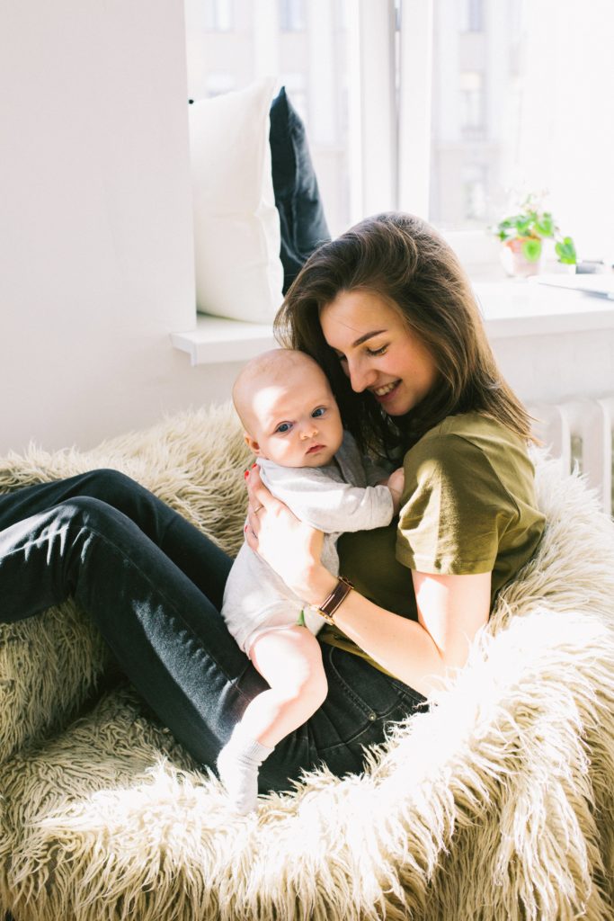 This mom's depression is in remission and she's enjoying her baby and her life.