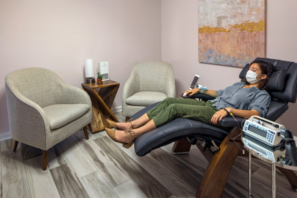 When you come for ketamine treatment, you'll have a comfortable, quiet room to get the most from your treatment.