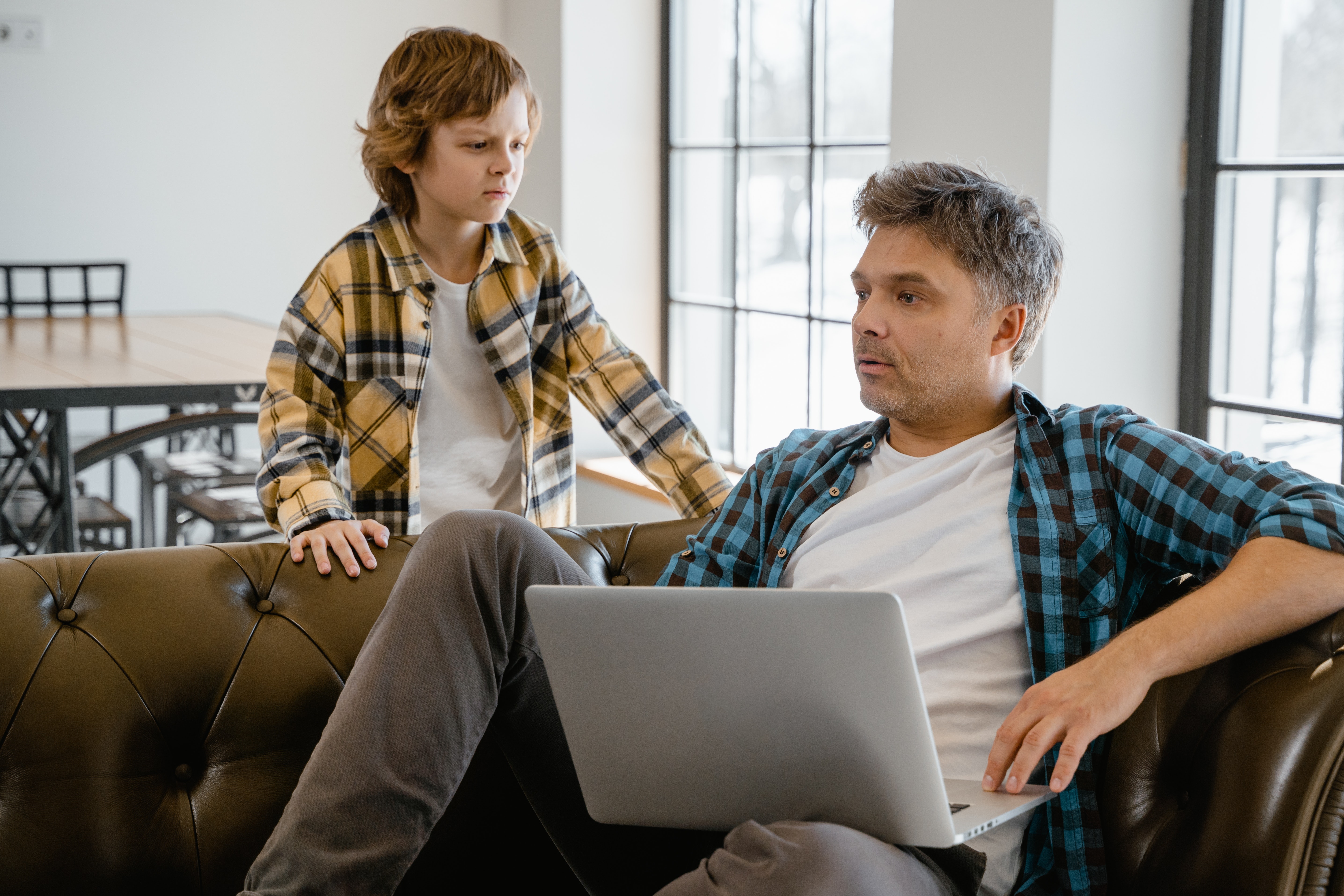 Dan was irritable because of his worry about Will's apathy.