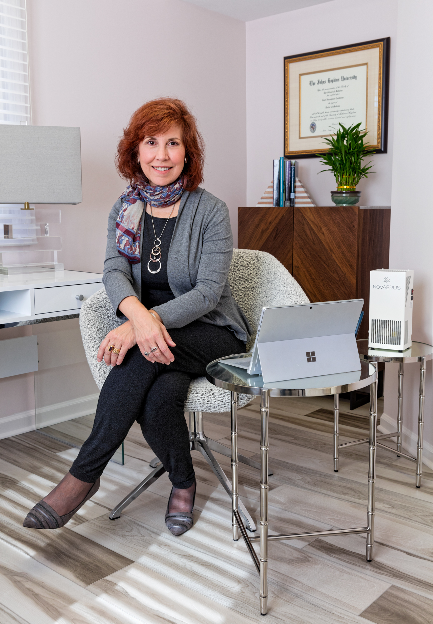 Touchpoints 180 Dr. Calabrese seated